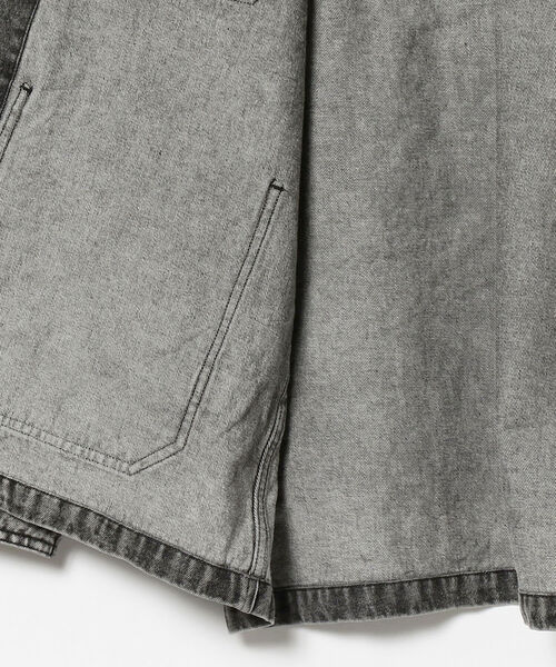 BeAMS DOT（ビームスドット）の「【WEB限定】BeAMS DOT / デニム カバーオール（ブルゾン・メンズ・ライトブルー/ブラック・MEDIUM/LARGE）」の20枚目の写真