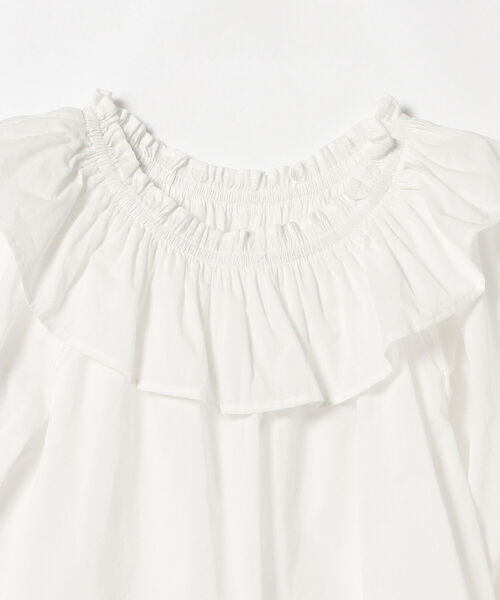 BeAMS DOT（ビームスドット）の「【WEB限定】BeAMS DOT / 2way ボリューム フリル襟ブラウス（シャツ/ブラウス・レディース・ホワイト/ブルー系その他/ブラウン系その他4・FREE）」の19枚目の写真