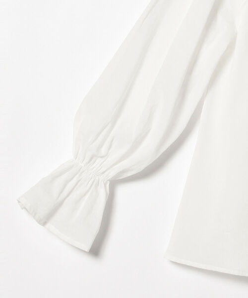 BeAMS DOT（ビームスドット）の「【WEB限定】BeAMS DOT / 2way ボリューム フリル襟ブラウス（シャツ/ブラウス・レディース・ホワイト/ブルー系その他/ブラウン系その他4・FREE）」の20枚目の写真