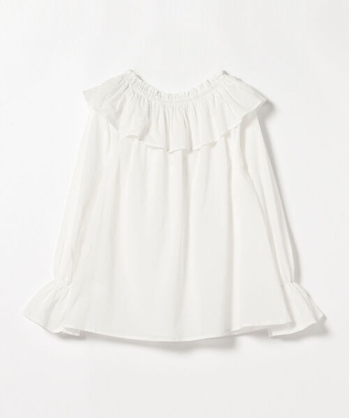 BeAMS DOT（ビームスドット）の「【WEB限定】BeAMS DOT / 2way ボリューム フリル襟ブラウス（シャツ/ブラウス・レディース・ホワイト/ブルー系その他/ブラウン系その他4・FREE）」の22枚目の写真