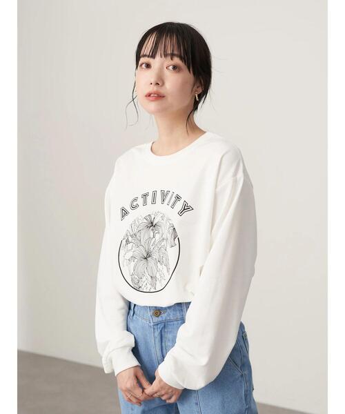 earth music&ecology(アースミュージックアンドエコロジー)の「アソート柄プリントTシャツ*(Tシャツ/カットソー・レディース・A/B/C・FREE)」の10枚目の写真