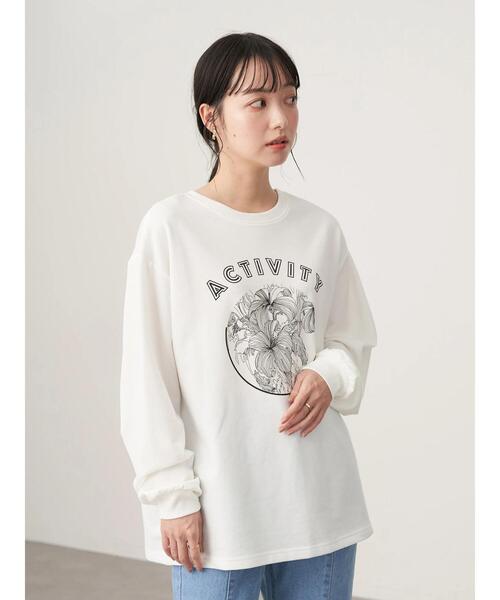 earth music&ecology(アースミュージックアンドエコロジー)の「アソート柄プリントTシャツ*(Tシャツ/カットソー・レディース・A/B/C・FREE)」の12枚目の写真