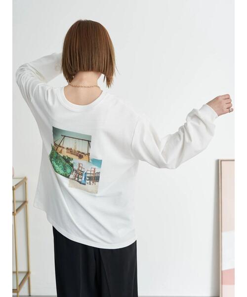earth music&ecology(アースミュージックアンドエコロジー)の「アソート柄プリントTシャツ*(Tシャツ/カットソー・レディース・A/B/C・FREE)」の22枚目の写真