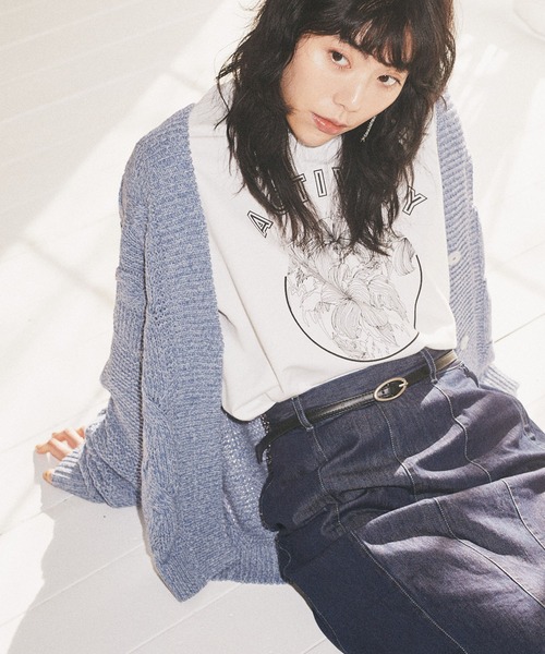 earth music&ecology(アースミュージックアンドエコロジー)の「アソート柄プリントTシャツ*(Tシャツ/カットソー・レディース・A/B/C・FREE)」の3枚目の写真