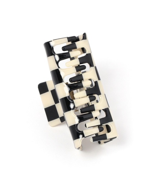 LEPSIM（レプシィム）の「ガラバンスクリップ[スクエア]　264473（バレッタ/ヘアクリップ・レディース・アイボリー/ブラウン/ベージュ・ONE SIZE）」の5枚目の写真