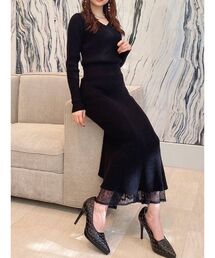 RESEXXY | カシュクールマーメイドワンピース(ワンピース)