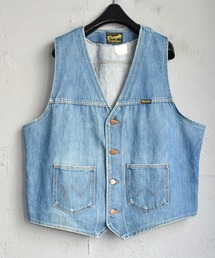 【ヴィンテージ古着】70's Wrangler / ラングラー デニムベスト USA製