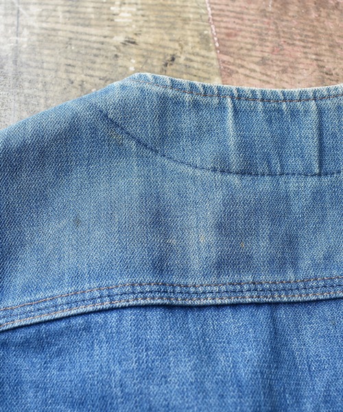Wrangler（ラングラー）の「【ヴィンテージ古着】70's Wrangler / ラングラー デニムベスト USA製（ベスト・メンズ・ブルー・MEDIUM）」の8枚目の写真