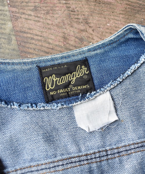 Wrangler（ラングラー）の「【ヴィンテージ古着】70's Wrangler / ラングラー デニムベスト USA製（ベスト・メンズ・ブルー・MEDIUM）」の9枚目の写真