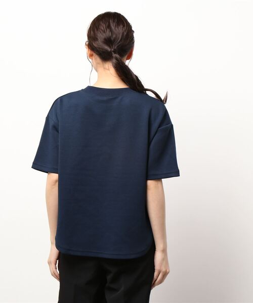 coca（coca）（コカ）の「夏の新感覚5分袖トップス（Tシャツ