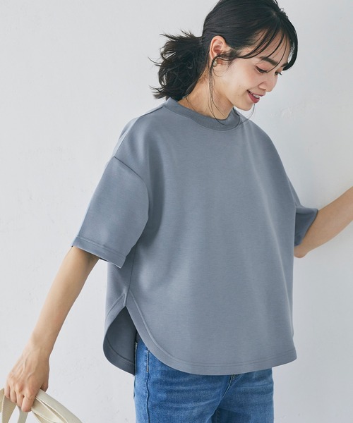 coco♡ຼ☺︎ページ　袖フル　36 coca（coca）（コカ）の「夏の新感覚5分袖トップス（Tシャツ