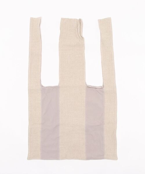 EARTH MADE（アースメイド）の「SWITCH PATTERN BIG 2WAY 肩掛け/TOTE（トートバッグ・レディース・ネイビー/ライトグレー/カーキ/ブラック・FREE）」の3枚目の写真