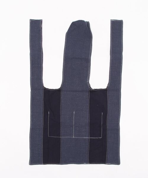 EARTH MADE（アースメイド）の「SWITCH PATTERN BIG 2WAY 肩掛け/TOTE（トートバッグ・レディース・ネイビー/ライトグレー/カーキ/ブラック・FREE）」の7枚目の写真