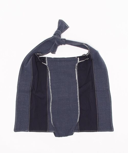 EARTH MADE（アースメイド）の「SWITCH PATTERN BIG 2WAY 肩掛け/TOTE（トートバッグ・レディース・ネイビー/ライトグレー/カーキ/ブラック・FREE）」の8枚目の写真