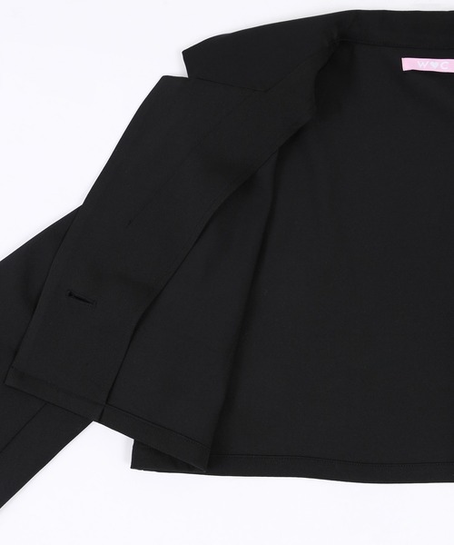 WC（ダブル シー）の「ショートテーラードジャケット（テーラードジャケット・レディース・ブラック系その他/ブラック/ライトパープル・FREE）」の16枚目の写真