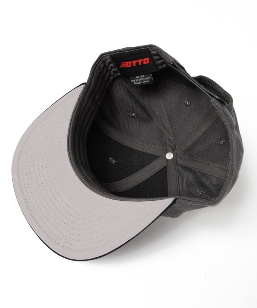 GLAZOS(グラソス)の「ネーム付き配色フラットツイルキャップ(キャップ・キッズ・ブラック/パープル/レッド・フリー)」の14枚目の写真