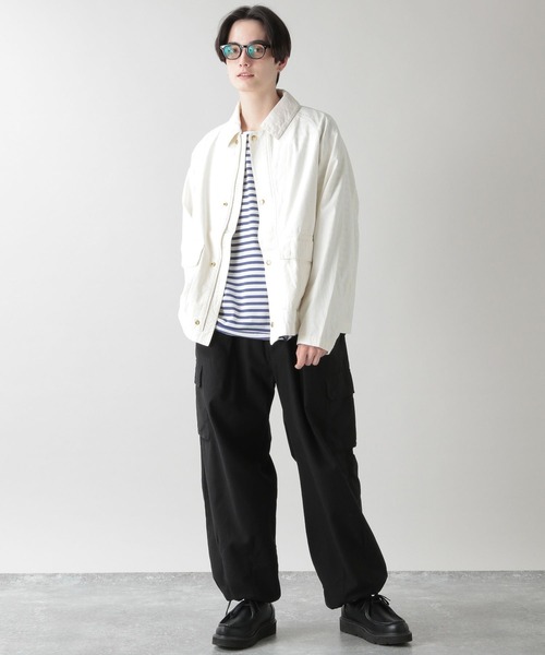 RAGEBLUE(レイジブルー)の「マリンボーダービッグロンT/270803(Tシャツ/カットソー・メンズ・ホワイト/ネイビー・MEDIUM/LARGE)」の4枚目の写真