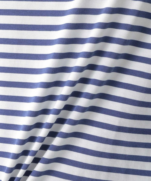 RAGEBLUE(レイジブルー)の「マリンボーダービッグロンT/270803(Tシャツ/カットソー・メンズ・ホワイト/ネイビー・MEDIUM/LARGE)」の14枚目の写真