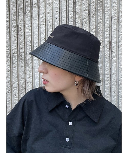 ENVYM（アンビー）の「スウィッチングバケットハット（キャップ・レディース・ブラック/ホワイト・FREE）」の8枚目の写真