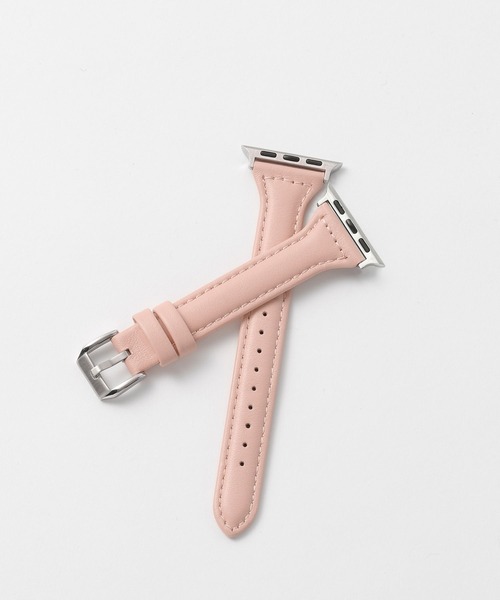 Me%（ミィパーセント）の「AppleWatchフェイクレザーバンド２【全サイズ対応】【UNISEX】（デジタル腕時計・レディース・ベージュ/ピンク系その他/ブラウン・LARGE/MEDIUM）」の13枚目の写真