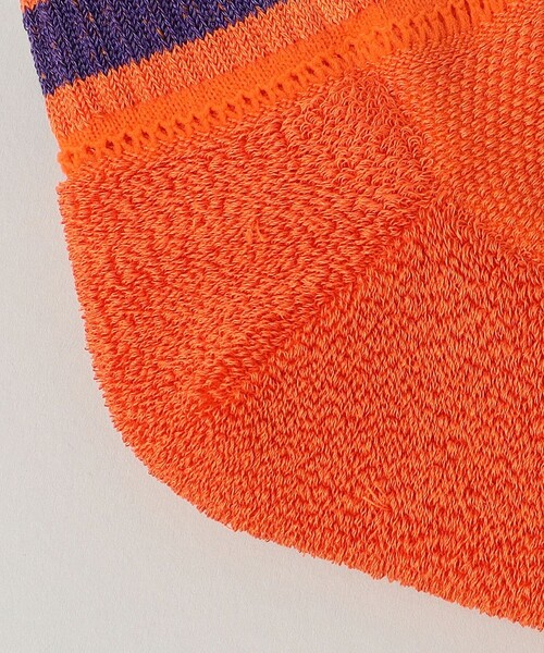 SHIPS(シップス)の「halo commdity: REVERSIBLE SOX 2(ソックス/靴下・メンズ・オレンジ/ブラック・ONE SIZE)」の4枚目の写真