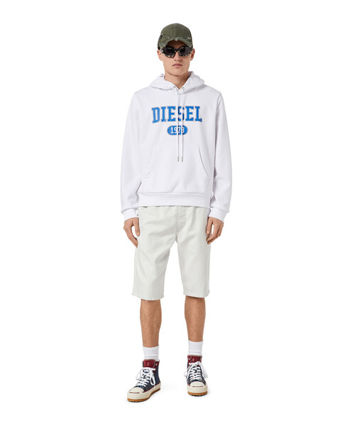 DIESEL(ディーゼル)の「DIESEL SS22 メンズ ショートパンツ ジョグジーンズ サステナブル(デニムパンツ・メンズ・ホワイト・32inch/28inch/26inch/36inch/30inch/34inch)」の5枚目の写真
