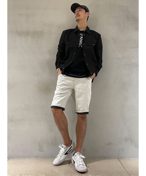 DIESEL(ディーゼル)の「DIESEL SS22 メンズ ショートパンツ ジョグジーンズ サステナブル(デニムパンツ・メンズ・ホワイト・32inch/28inch/26inch/36inch/30inch/34inch)」の10枚目の写真