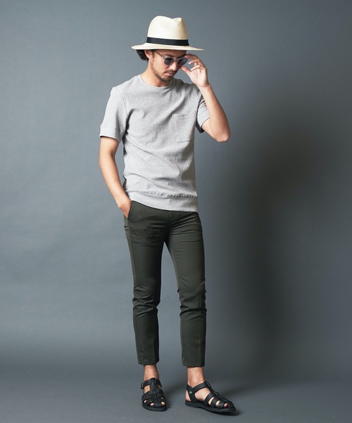 Magine（マージン）の「SURF KNIT PKT TEE S/S:サーフニット ポケット 半袖 Tシャツ 22SS（Tシャツ/カットソー・メンズ・ホワイト/ブラック/ネイビー/グレー・44/46/48）」の20枚目の写真