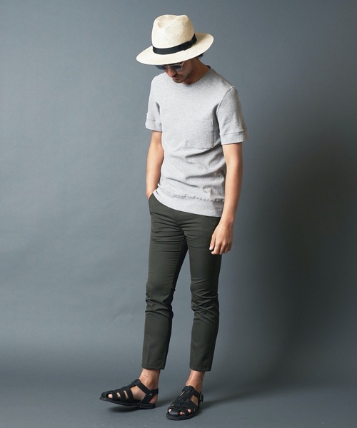 Magine（マージン）の「SURF KNIT PKT TEE S/S:サーフニット ポケット 半袖 Tシャツ 22SS（Tシャツ/カットソー・メンズ・ホワイト/ブラック/ネイビー/グレー・44/46/48）」の22枚目の写真