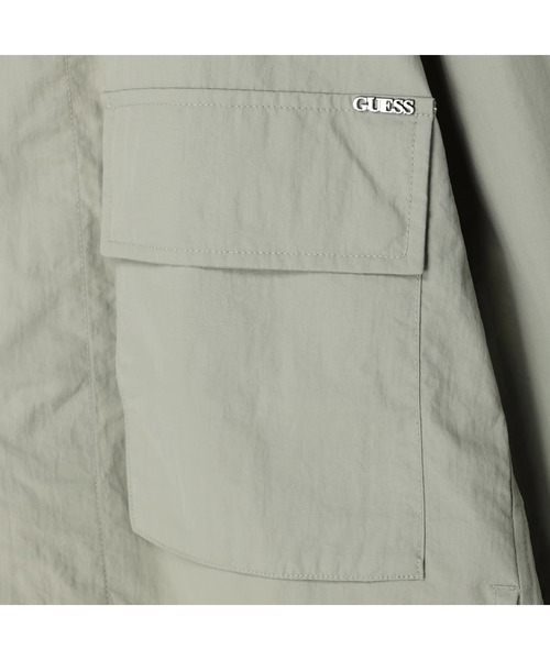 Guess（ゲス）の「Woven Jacket（その他アウター・メンズ・カーキ/グレー・MEDIUM/X-LARGE/LARGE）」の10枚目の写真