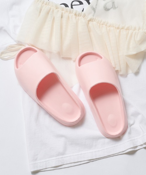 SETUP7（セットアップセブン）の「選べるバリエーション！【SETUP7】スライダーサンダル / トングサンダル KNF（サンダル・メンズ・グリーン/グレー/ブラック/ブラック系その他2/ブラック系3/ブラック系その他4/ピンク/ブルー/ライトグリーン/グレイッシュベージュ/ホワイト・42/44/40/38/37/36）」の11枚目の写真