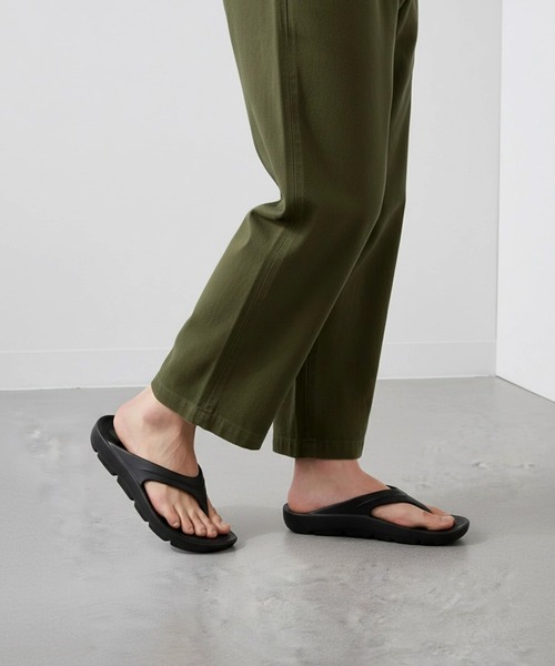 SETUP7（セットアップセブン）の「選べるバリエーション！【SETUP7】スライダーサンダル / トングサンダル KNF（サンダル・メンズ・グリーン/グレー/ブラック/ブラック系その他2/ブラック系3/ブラック系その他4/ピンク/ブルー/ライトグリーン/グレイッシュベージュ/ホワイト・42/44/40/38/37/36）」の17枚目の写真