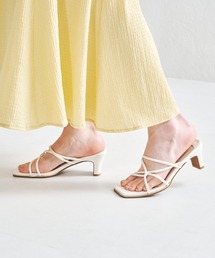 ORiental TRaffic | ■2022春夏新作■アシンメトリーチューブミュールサンダル/21234(サンダル)