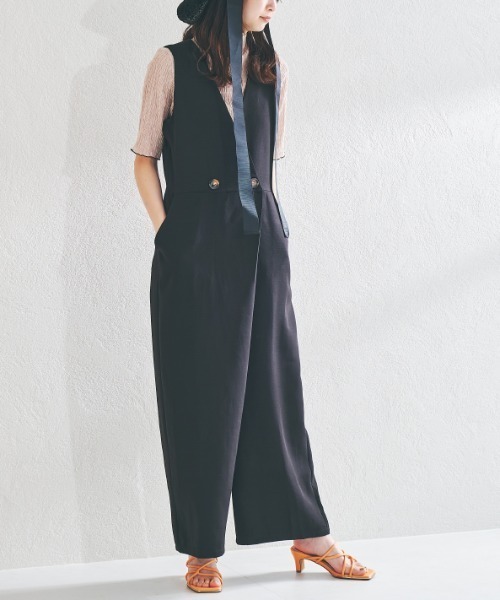 ORiental TRaffic（オリエンタルトラフィック）の「アシンメトリーチューブミュールサンダル/21234（サンダル・レディース・ホワイト/ブラック/オレンジ・LL/3L/S/M/L/SS）」の4枚目の写真