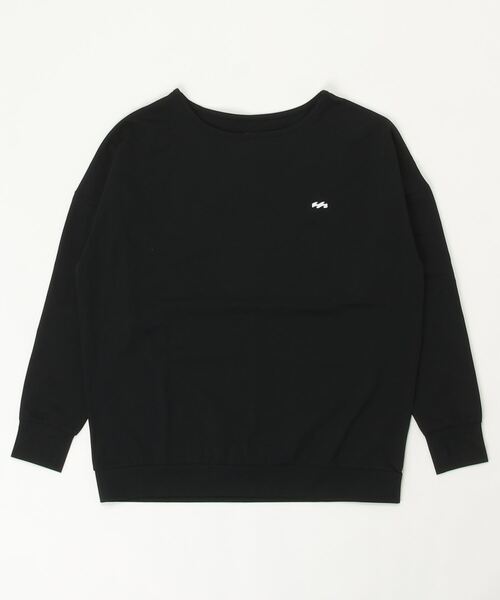 BILLABONG（ビラボン）の「BILLABONG/ビラボン 水陸両用ビッグシルエット無地ロンT/バックプリントロングスリーブTEE/長袖ラッシュガード   BC013-896（ラッシュガード・レディース・ホワイト/ブラック/イエロー・M/L）」の9枚目の写真