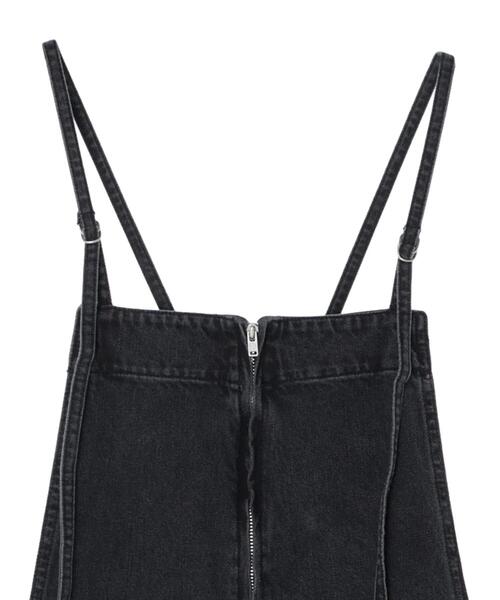 AMERICAN HOLIC(アメリカンホリック)の「シンプルサロペット(サロペット/オーバーオール・レディース・グレー/ライトインディゴブルー・M/L)」の22枚目の写真