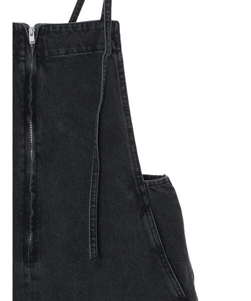 AMERICAN HOLIC(アメリカンホリック)の「シンプルサロペット(サロペット/オーバーオール・レディース・グレー/ライトインディゴブルー・M/L)」の21枚目の写真