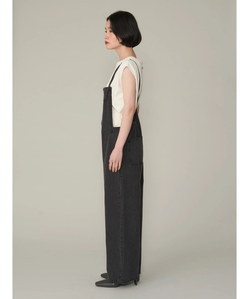 AMERICAN HOLIC(アメリカンホリック)の「シンプルサロペット(サロペット/オーバーオール・レディース・グレー/ライトインディゴブルー・M/L)」の7枚目の写真
