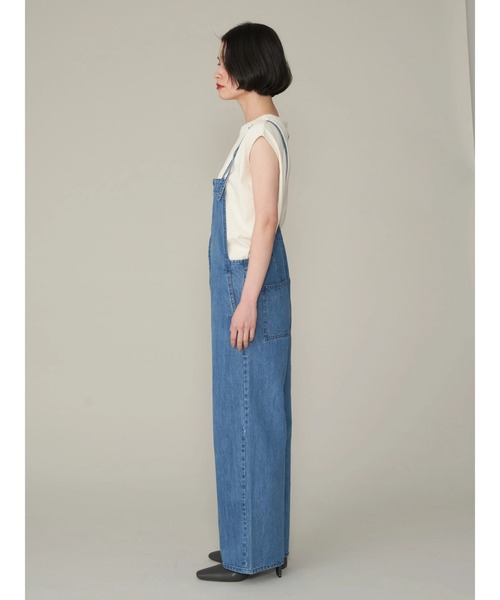 AMERICAN HOLIC(アメリカンホリック)の「シンプルサロペット(サロペット/オーバーオール・レディース・グレー/ライトインディゴブルー・M/L)」の11枚目の写真