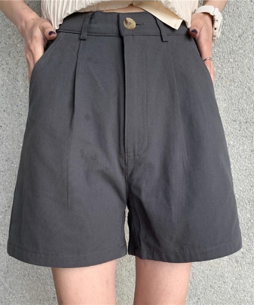 MANGROVE(マングローブ)の「ハイウエストカラーショートパンツ(その他パンツ・レディース・パープル/グレー/ホワイト/イエロー/ブラック/グリーン・LARGE/MEDIUM)」の22枚目の写真