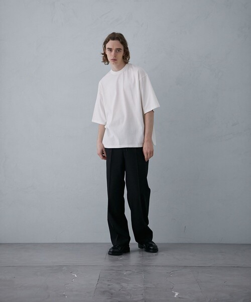 PUBLIC TOKYO（パブリックトウキョウ）の「アート ドローイングTEE（Tシャツ/カットソー・メンズ・ホワイト/ダークグレー・1/2）」の7枚目の写真