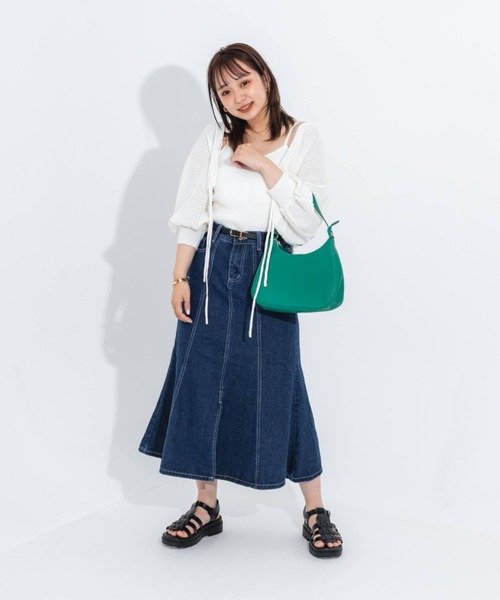 nemne store(ネンネストア)の「インナーキャミボレロセット(カーディガン/ボレロ・レディース・ブラック/パープル/アイボリー・フリー)」の16枚目の写真