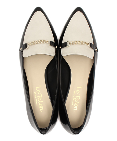 LE TALON（ルタロン）の「◇2CMポインテッドローファー（その他シューズ・レディース・ブラック/ホワイト/ベージュ/ブルー系その他・37.5/36/37/35.5/38/36.5）」の12枚目の写真