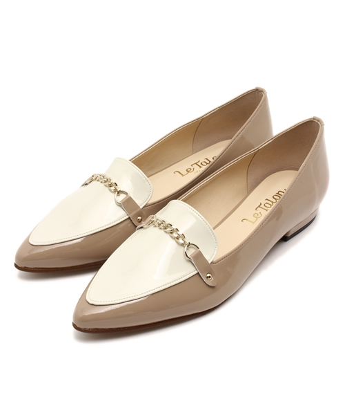 LE TALON（ルタロン）の「◇2CMポインテッドローファー（その他シューズ・レディース・ブラック/ホワイト/ベージュ/ブルー系その他・37.5/36/37/35.5/38/36.5）」の17枚目の写真