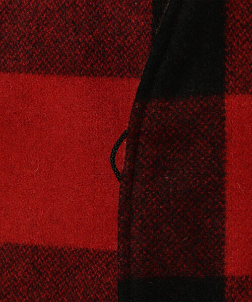 極美品】オアスロウ リバーシブルベスト ウール バッファローチェック