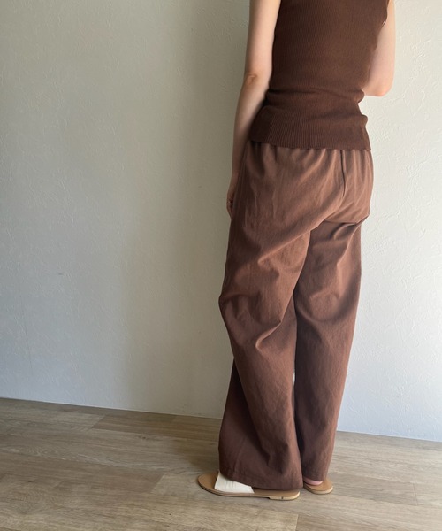 セール】【ZOZOTOWN限定】Cotton wide pants / コットンワイド