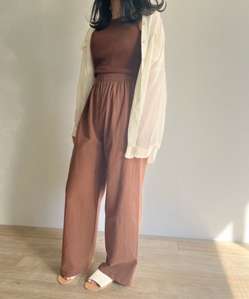 TWN正規品★24SS★Ragtime wide cotton pants RT No. 9233 WIDE STRAIGHT SWEATPANTS – REALTAKAI