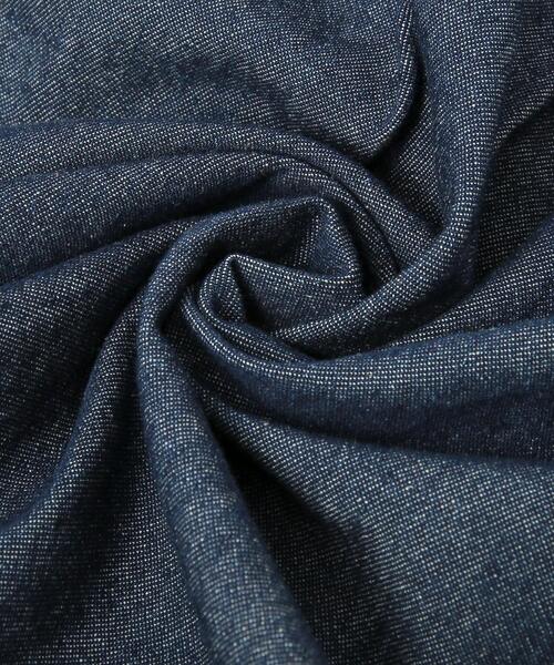 coen（コーエン）の「【WEB限定】フリルデニムシャツ（シャツ/ブラウス・レディース・ホワイト/ネイビー/コバルトブルー・M/L）」の16枚目の写真