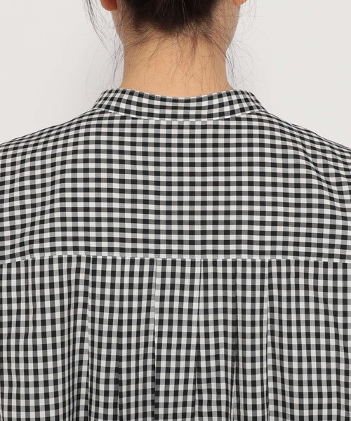 GLOBAL WORK(グローバルワーク)の「マルチケアフレンチスリーブシャツワンピ/283032(シャツワンピース・レディース・ブラック/オレンジ/グリーン/グリーン系その他4/その他・FREE)」の18枚目の写真