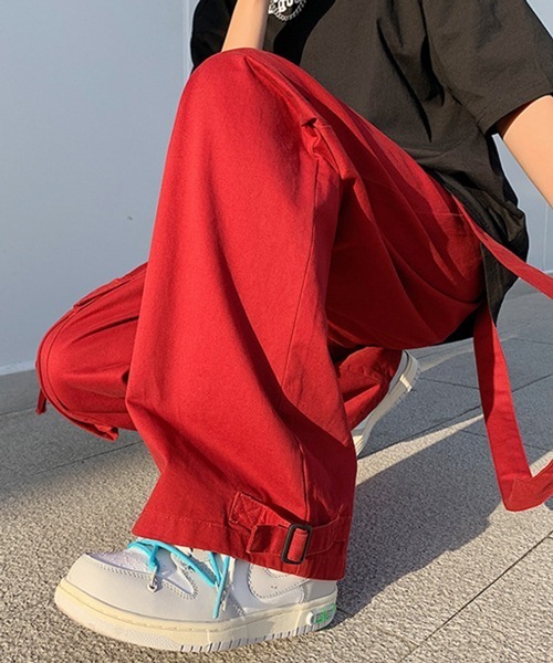 NOWLE（ノウル）の「【NOWLE】ワンポイント ワイドロープ カラーカーゴ